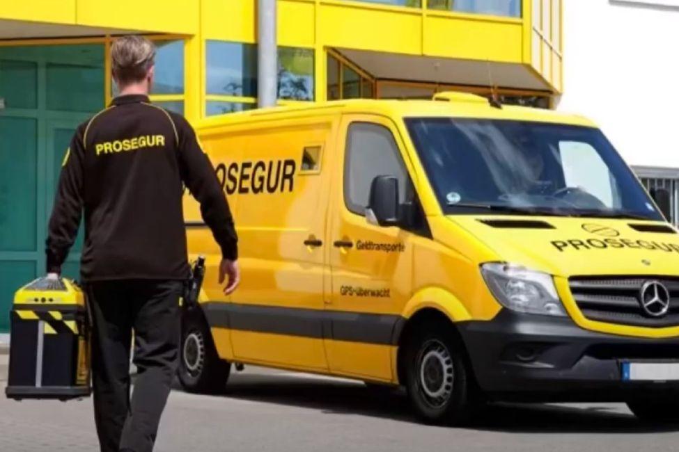 Banken und Sparkassen Geldtransport durch Prosegur<br/>